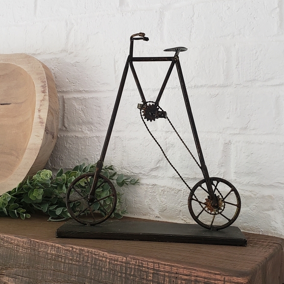 Industrial Bicycle wall shelf decor - Picture 9 of 10